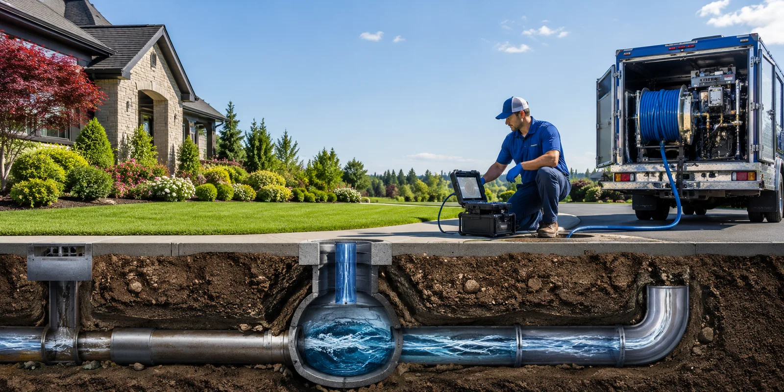 Drainage restoration information for Belle, WV